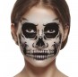 Tatuaje facial Esqueleto