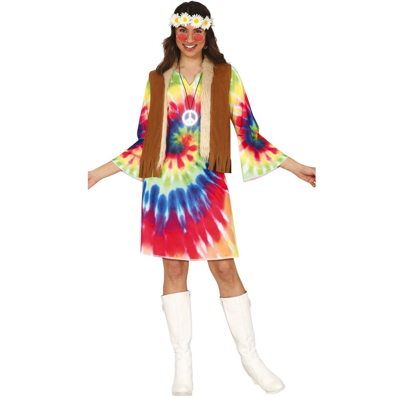 Disfraz Hippie Boho para Mujer Envio en 24h