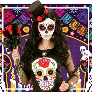 Compra online accesorios de Catrina para Halloween