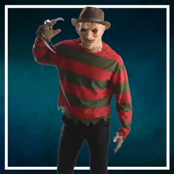 Compra online los disfraces Halloween de Freddy Krueger