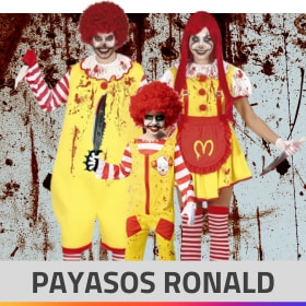 Tienda online de disfraces de Payasos Ronald McDonald