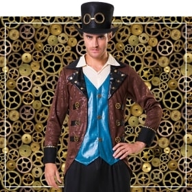 Steampunk, accesorios para disfraz, para disfraz de Halloween