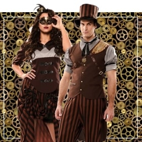 Parejas steampunk