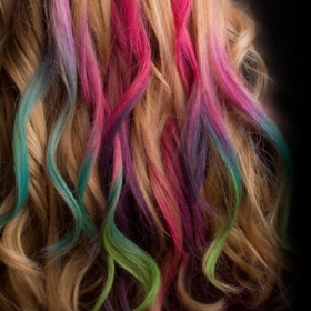 Tizas para tintar el pelo de todos los colores