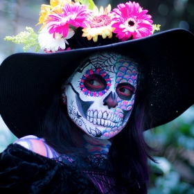 Máscaras de calavera Catrina para disfrazarte en Halloween