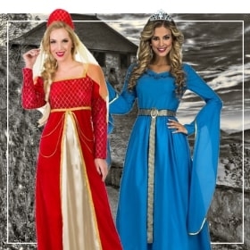 Ropa medieval mujer. Recreación histórica y disfraz