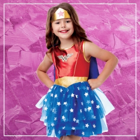 Compra online los disfraces de Superheroína para niñas más originales