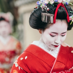 Disfraces de geisha y japonés para fiestas y Carnaval