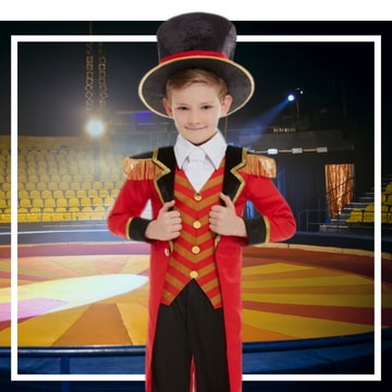 Ringmaster - Disfraz de circo para niños pequeños 