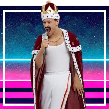 Freddie Mercury para mayores y pequeños