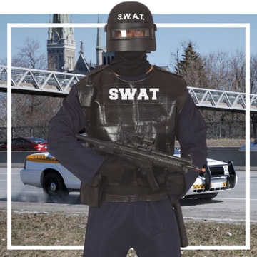 Disfraz Policía Swat para hombre, Tienda de Disfraces Online